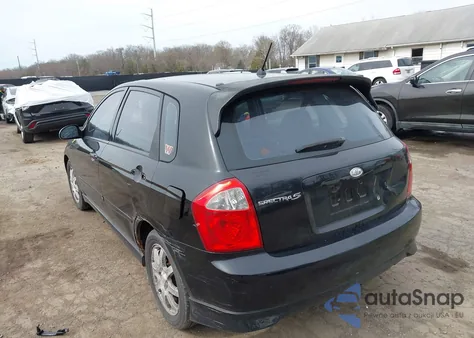 2006 Kia Spectra5 from USA, damaged, VIN KNAFE161365312663